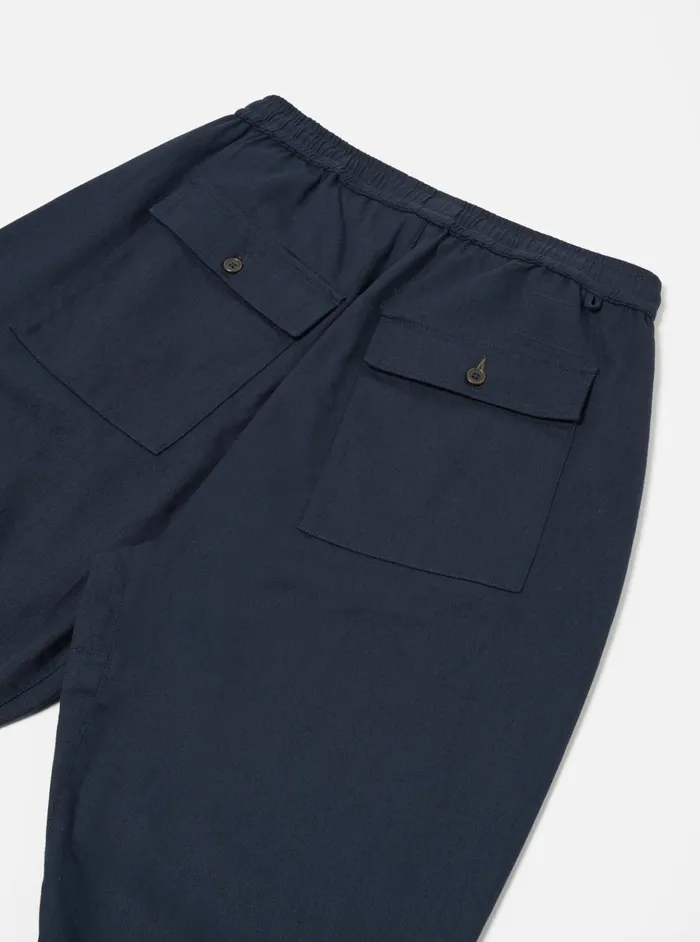 Trousers Men Universal Works Universal Works Braga Pant In Navy Winter Twill