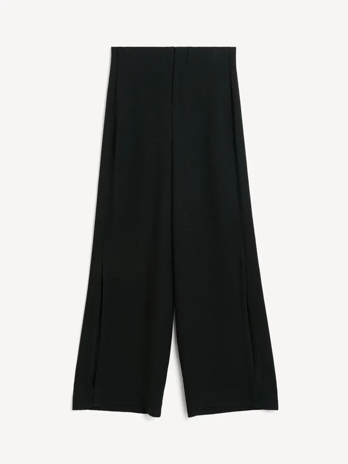 Trousers Women By Malene Birger Campione WideLeg Trousers Black