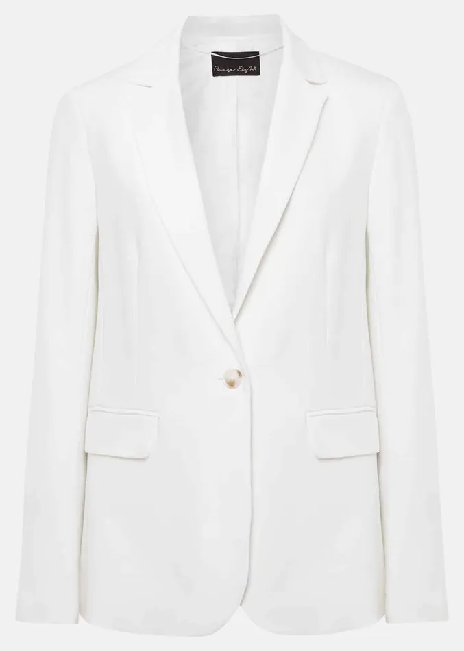 Ulrica White Blazer White Women Phase Eight Jackets