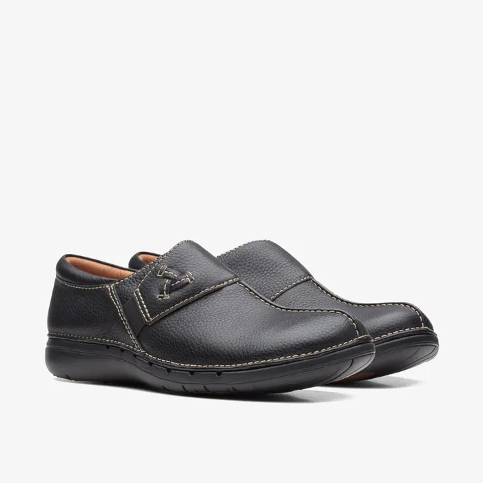 Un Loop Ave Black Women Clarks Clogs and Mules