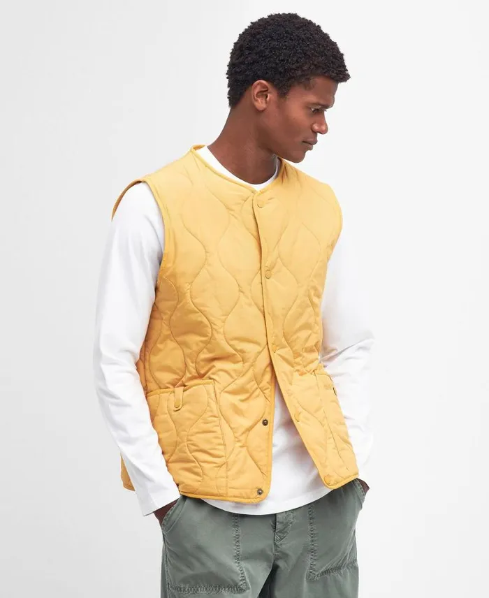 Utility Liddesdale Gilet Tarmac Men Barbour Gilets and Liners