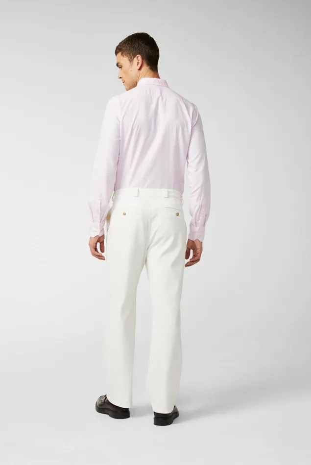 Van Laack Casual Shirts Men Buttondown Oxford Hem In A Soft Wash Pink Van Laack Casual Shirts Men Buttondown Oxford Hem In A Soft Wash Pink