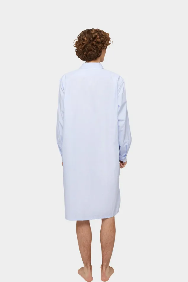 Van Laack Pyjamas Men Small Gingham Checked Poplin Nightgown Van Laack Pyjamas Men Small Gingham Checked Poplin Nightgown