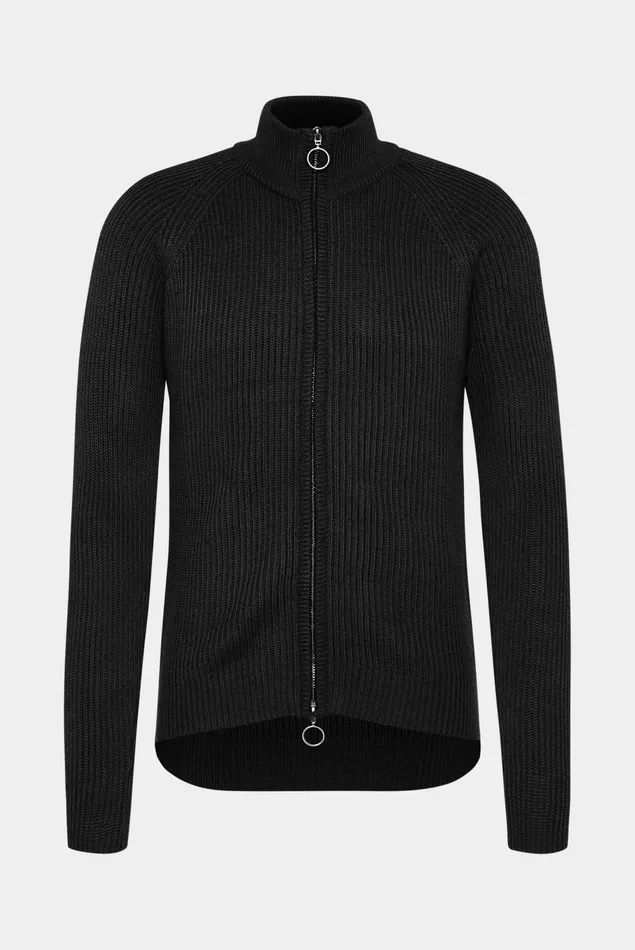 Van Laack Sweaters and Cardigans Men Cardigan Made Of Mercerized Cotton And Linen With A 2way Zip Blue Van Laack Sweaters and Cardigans Men Cardigan Made Of Mercerized Cotton And Linen With A 2way Zip Blue