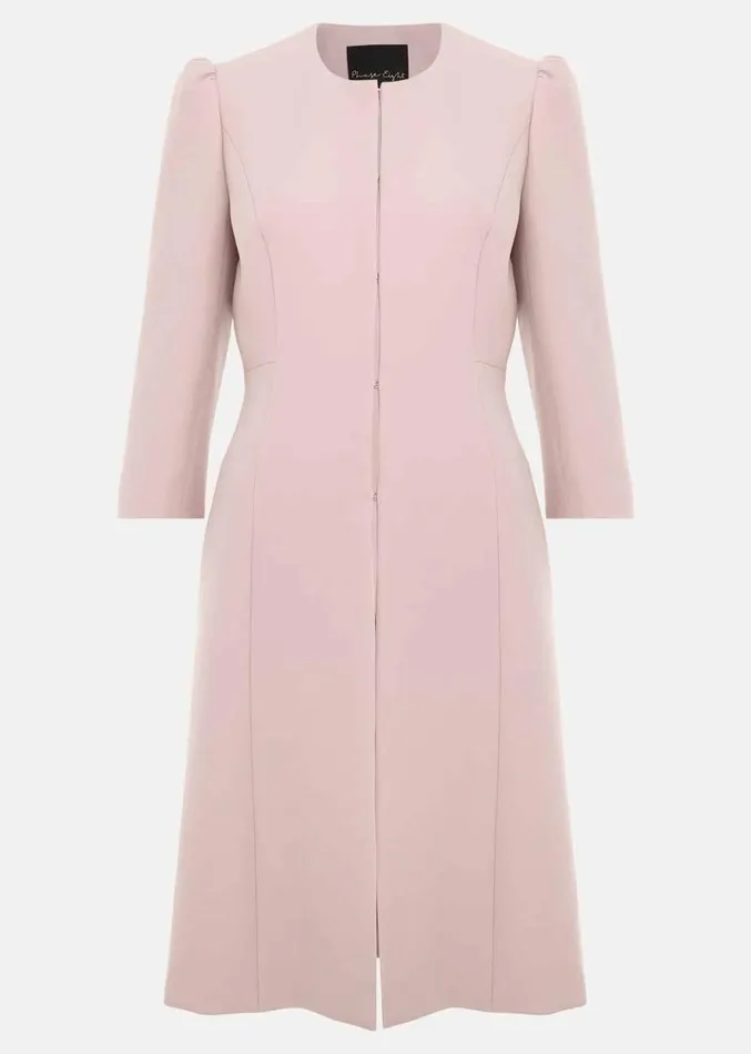 Venita Bow Long Jacket Antique Rose Women Phase Eight Jackets