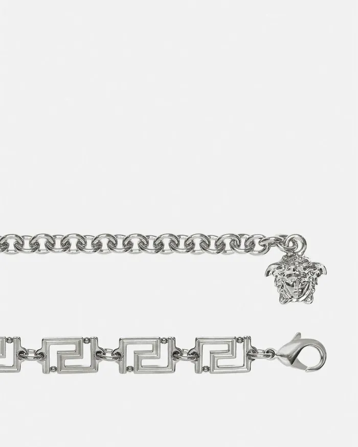 Versace Belts Greca Goddess Chain Belt Metallic 8211 Women