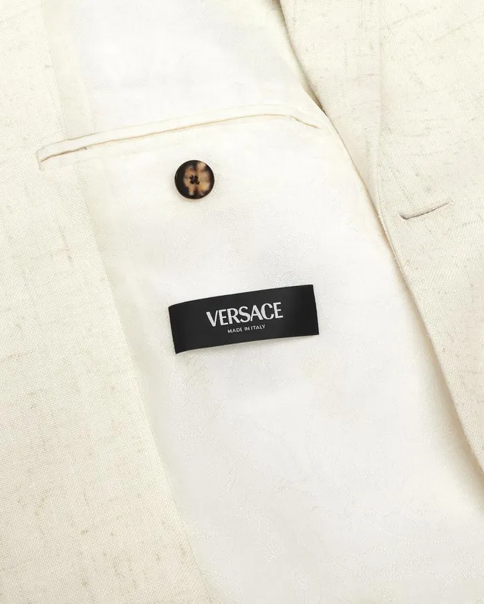 Versace Blazers and Suits Barocco Sea SilkBlend Malfil Blazer Blueprint 8211 Men Versace Blazers and Suits Barocco Sea SilkBlend Malfil Blazer Blueprint 8211 Men