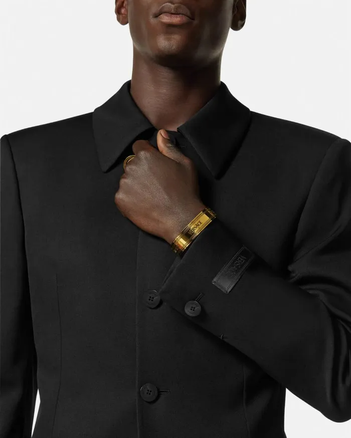 Versace Blazers and Suits SingleBreasted Tailored Jacket Black 8211 Men Versace Blazers and Suits SingleBreasted Tailored Jacket Black 8211 Men