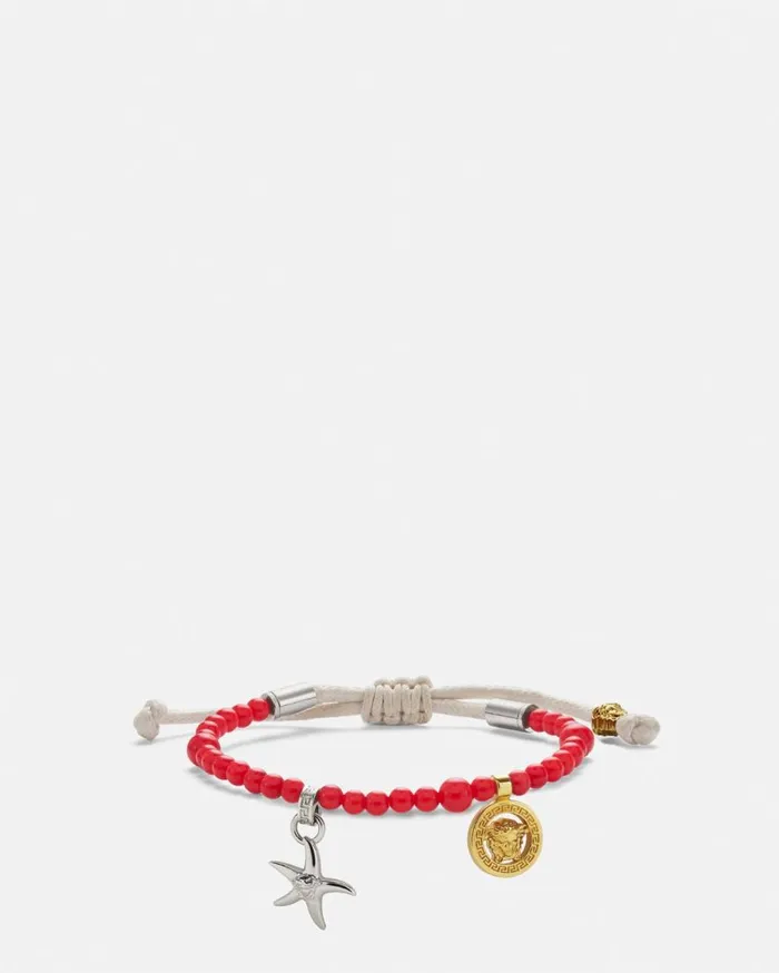 Versace Bracelets Barocco Sea Bracelet Red 8211 WomenMen
