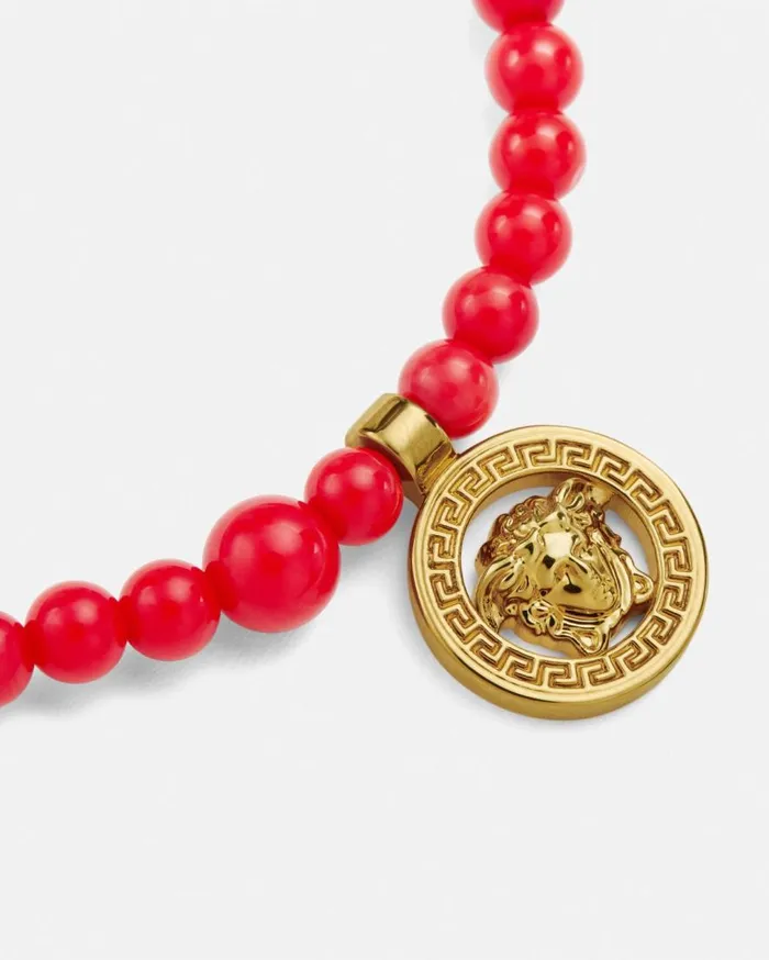 Versace Bracelets Barocco Sea Bracelet Red 8211 WomenMen Versace Bracelets Barocco Sea Bracelet Red 8211 WomenMen