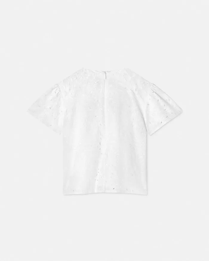 Versace Clothing Barocco Sangallo Kids Shirt White 8211 Children
