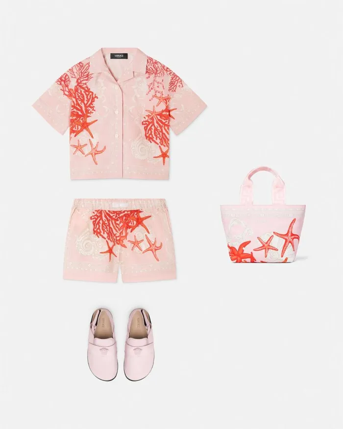Versace Clothing Barocco Sea Kids Shirt Coral 8211 Children Versace Clothing Barocco Sea Kids Shirt Coral 8211 Children