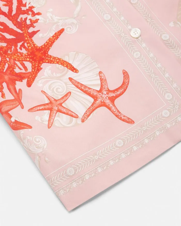 Versace Clothing Barocco Sea Kids Shirt Coral 8211 Children Versace Clothing Barocco Sea Kids Shirt Coral 8211 Children