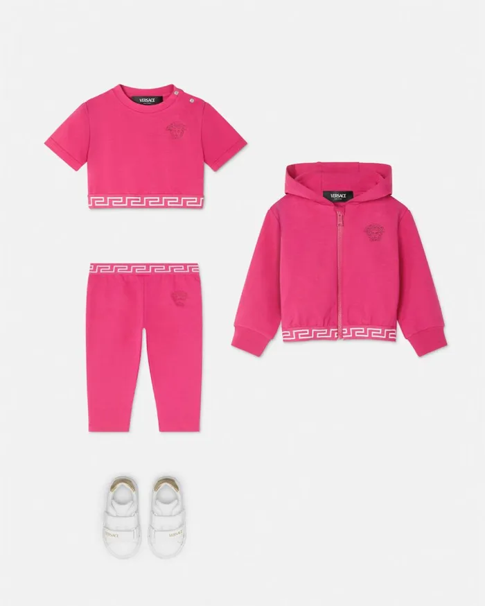 Versace Clothing Greca Baby TShirt Fuchsia 8211 Children Versace Clothing Greca Baby TShirt Fuchsia 8211 Children