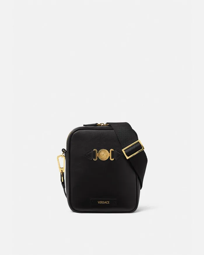 Versace Crossbody and Messengers Medusa Biggie Crossbody Bag Blackgold 8211 Men