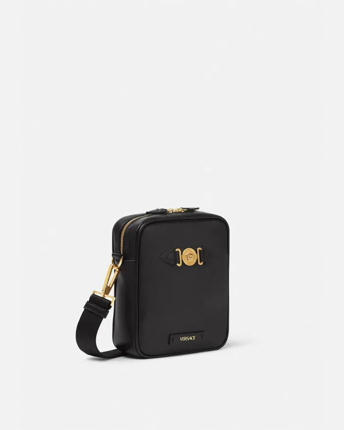 Versace Crossbody and Messengers Medusa Biggie Crossbody Bag Blackgold 8211 Men