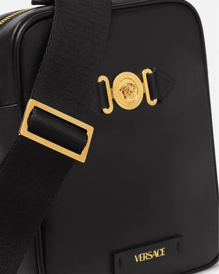 Versace Crossbody and Messengers Medusa Biggie Crossbody Bag Blackgold 8211 Men