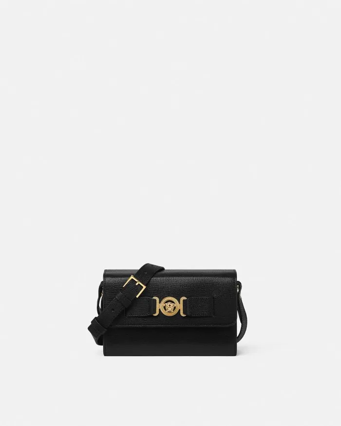 Versace Crossbody and Messengers Medusa Biggie Messenger Bag Blackgold 8211 Men