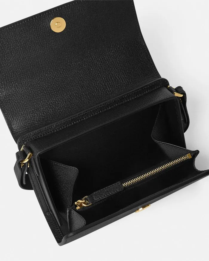 Versace Crossbody and Messengers Medusa Biggie Messenger Bag Blackgold 8211 Men Versace Crossbody and Messengers Medusa Biggie Messenger Bag Blackgold 8211 Men