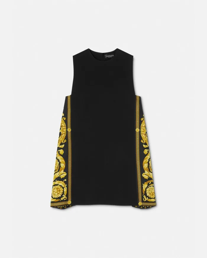 Versace Dresses Barocco Mini Dress Blackprint 8211 Women