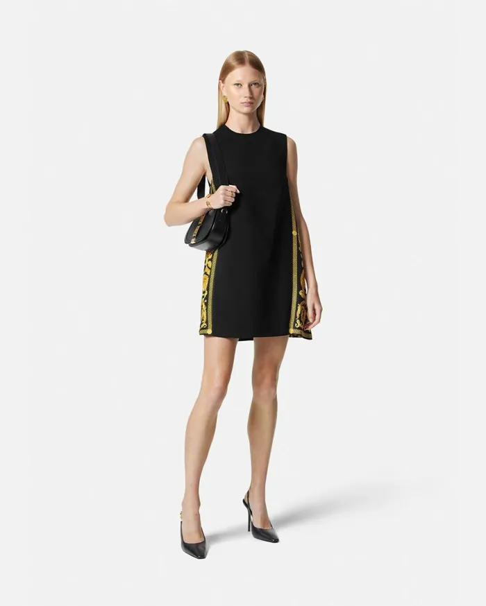 Versace Dresses Barocco Mini Dress Blackprint 8211 Women