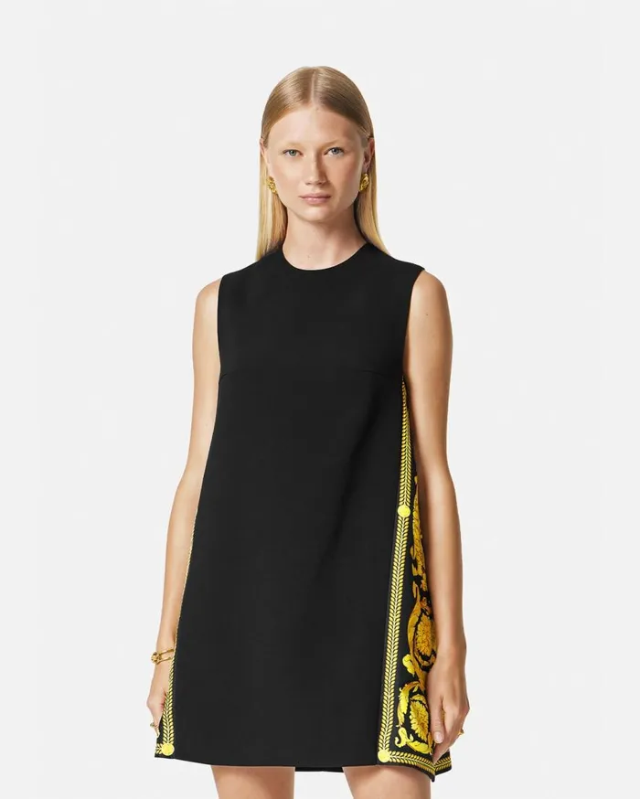Versace Dresses Barocco Mini Dress Blackprint 8211 Women