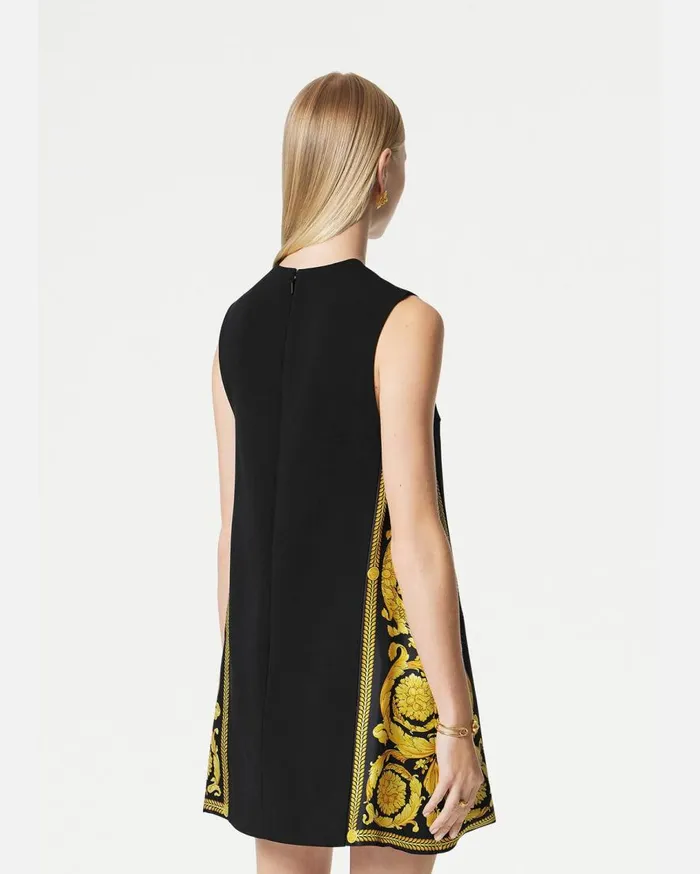 Versace Dresses Barocco Mini Dress Blackprint 8211 Women
