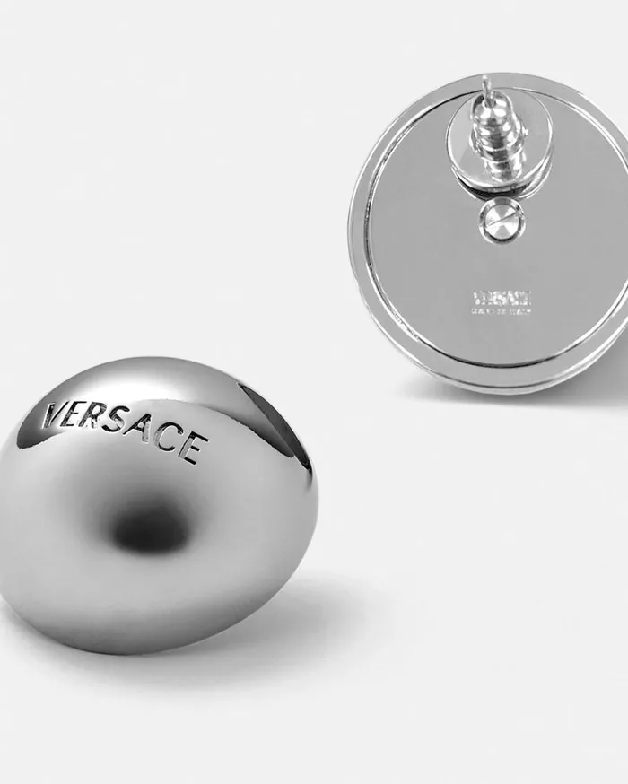 Versace Earrings Sphere Versace Tiles Earrings Silver 8211 Women Versace Earrings Sphere Versace Tiles Earrings Silver 8211 Women