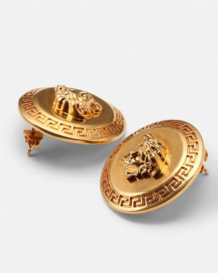 Versace Earrings Tribute Medusa Stud Earrings Gold 8211 Women