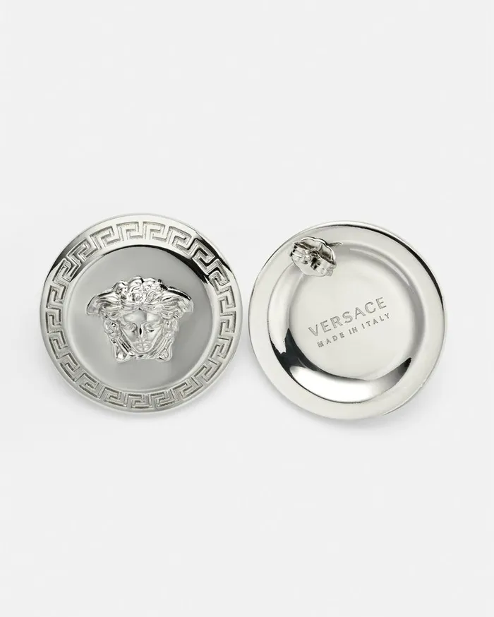 Versace Earrings Tribute Medusa Stud Earrings Silver 8211 Women