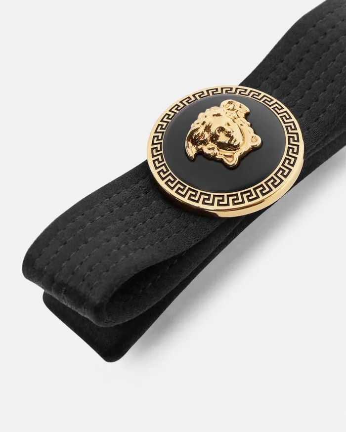 Versace Hair Accessories Gianni Ribbon Hair Clip Black 8211 Women Versace Hair Accessories Gianni Ribbon Hair Clip Black 8211 Women