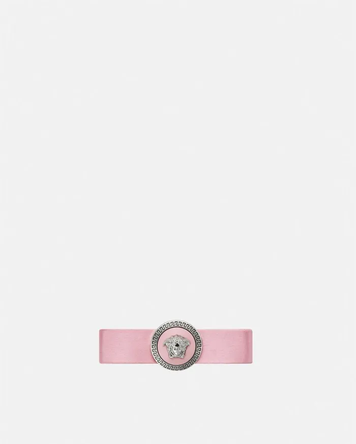 Versace Hair Accessories Left Gianni Ribbon Hair Pin Pink 8211 Women