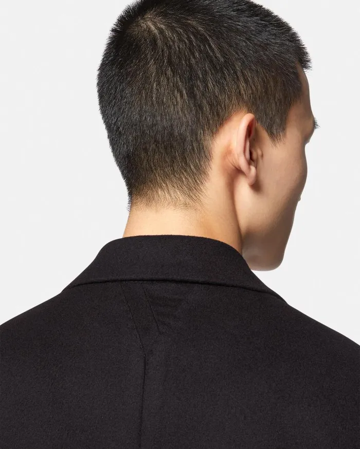 Versace Jackets and Coats SingleBreasted Coat Black 8211 Men Versace Jackets and Coats SingleBreasted Coat Black 8211 Men