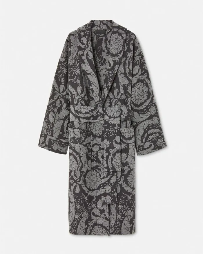 Versace Loungewear and Pajamas Barocco Robe Print 8211 WomenMen