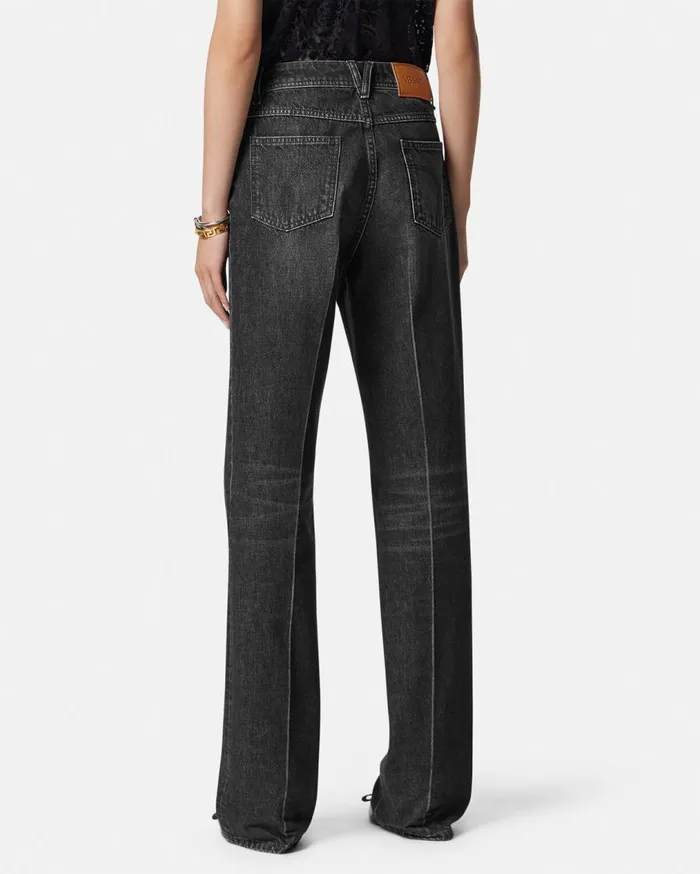 Versace Pants and Shorts Boyfriend Jeans Gray 8211 Women