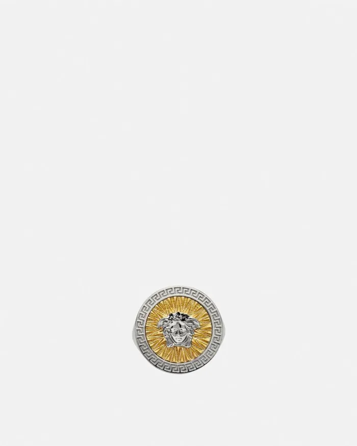 Versace Rings Crystal Icon Ring Gold 8211 WomenMen