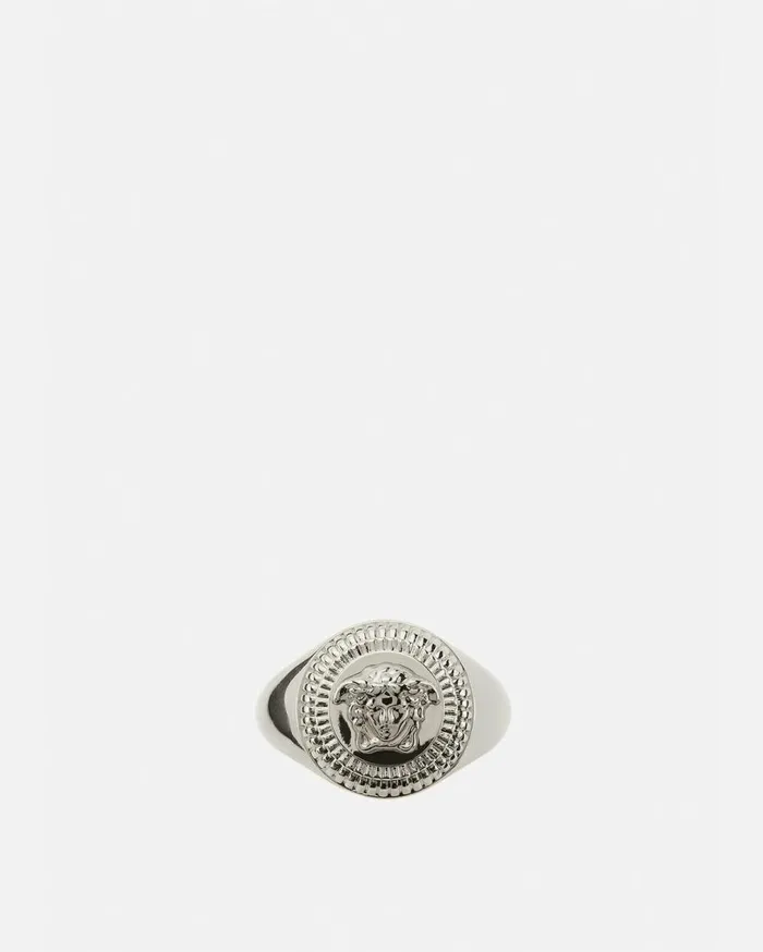 Versace Rings Medusa Biggie Ring Silver 8211 WomenMen