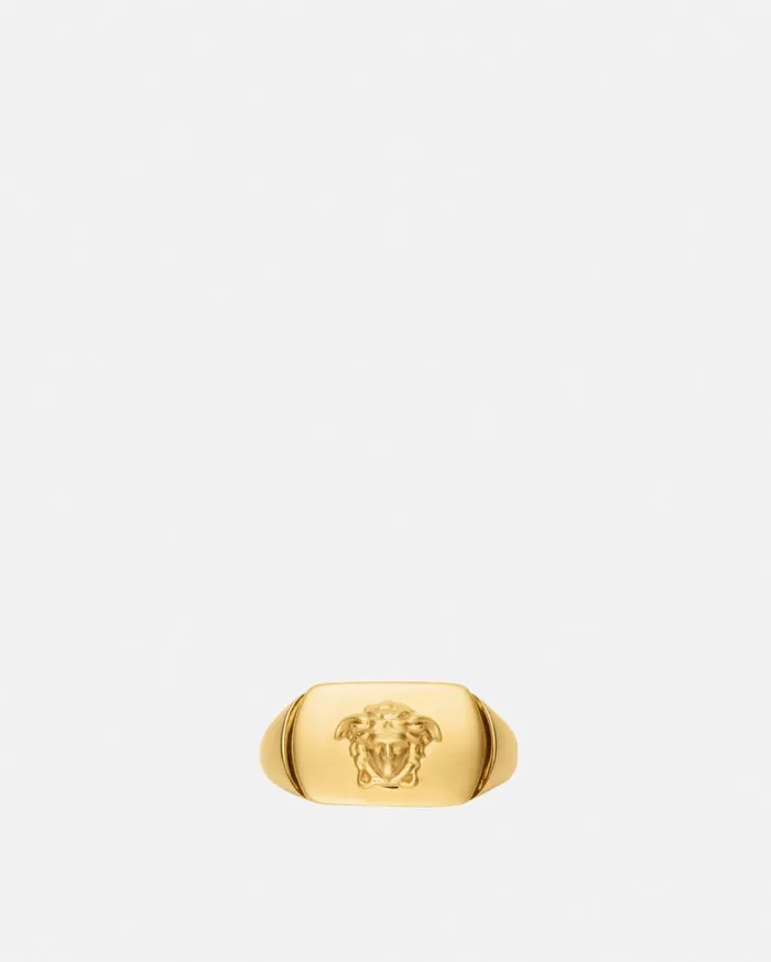 Versace Rings Medusa Ring Light Gold 8211 WomenMen