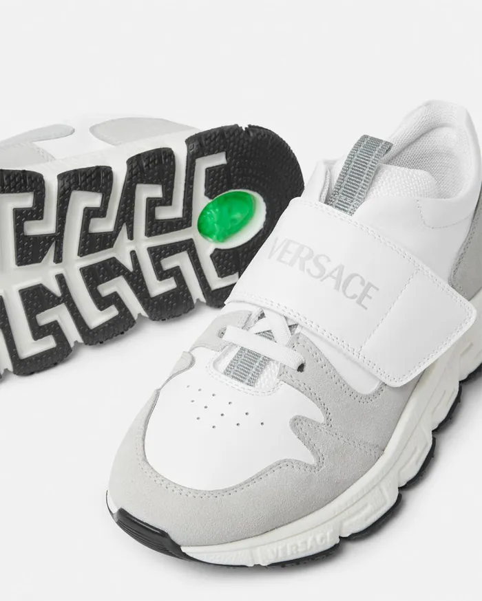 Versace Shoes Trigreca Kids Sneakers White 8211 Children