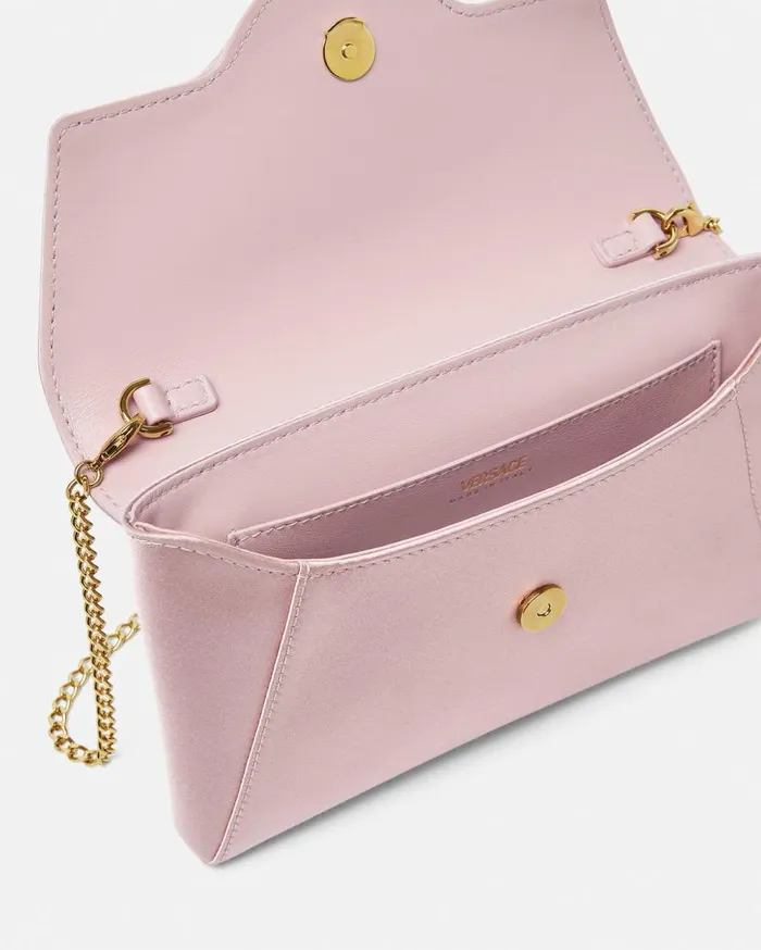 Versace Shoulder and Crossbody La Medusa Envelope Clutch Light Pink 8211 Women