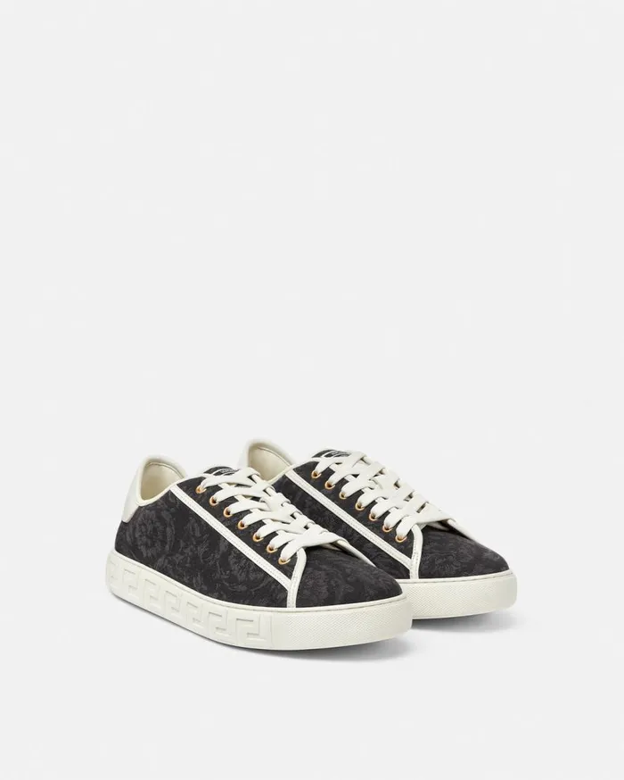 Versace Sneakers Barocco Greca Sneakers Blackprint 8211 Men Versace Sneakers Barocco Greca Sneakers Blackprint 8211 Men