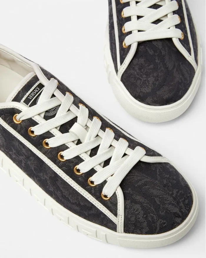 Versace Sneakers Barocco Greca Sneakers Blackprint 8211 Men Versace Sneakers Barocco Greca Sneakers Blackprint 8211 Men