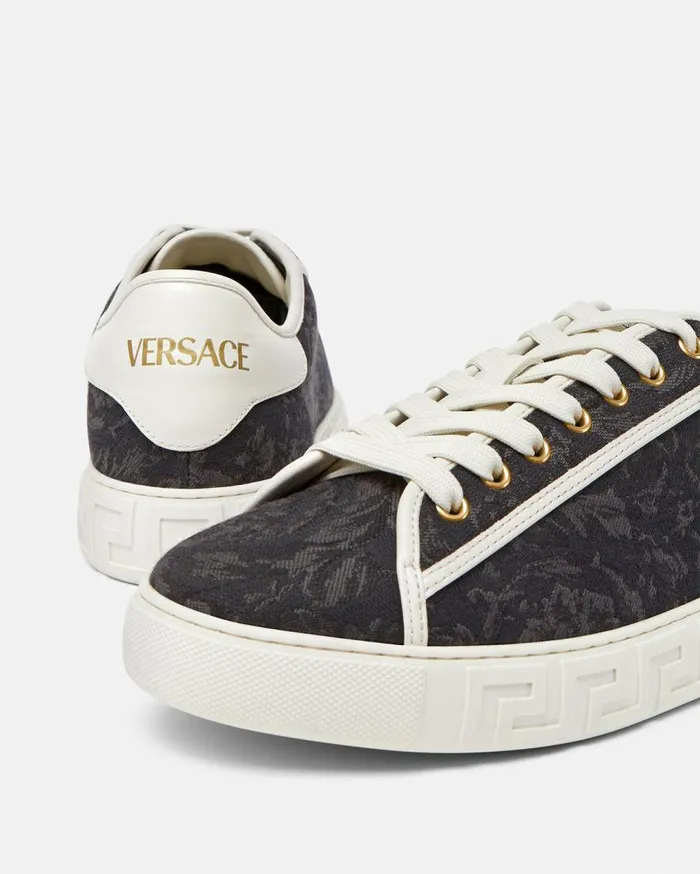 Versace Sneakers Barocco Greca Sneakers Blackprint 8211 Men Versace Sneakers Barocco Greca Sneakers Blackprint 8211 Men