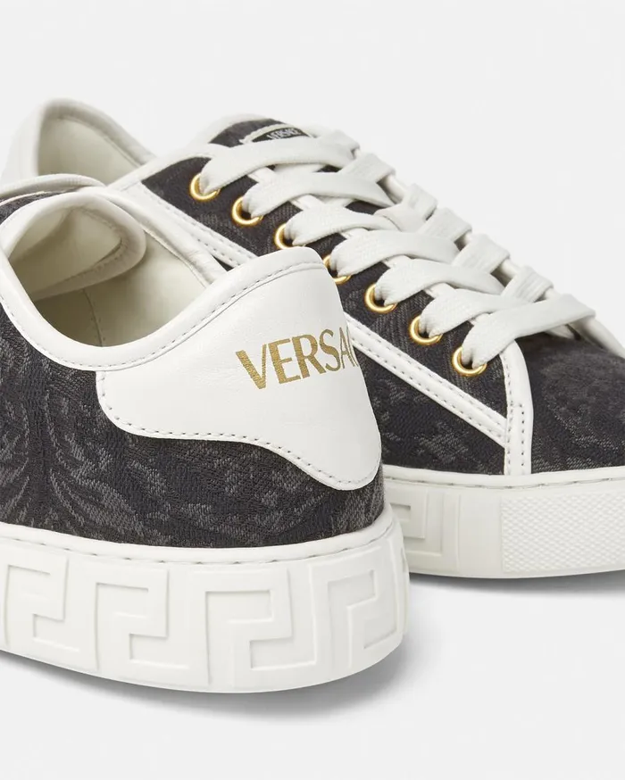 Versace Sneakers Barocco Greca Sneakers Blackprint 8211 Women Versace Sneakers Barocco Greca Sneakers Blackprint 8211 Women