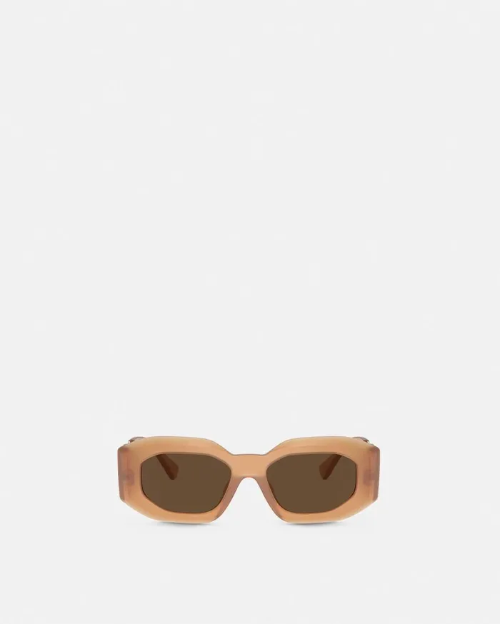 Versace Sunglasses Maxi Medusa Biggie Sunglasses Beige 8211 WomenMen Versace Sunglasses Maxi Medusa Biggie Sunglasses Beige 8211 WomenMen