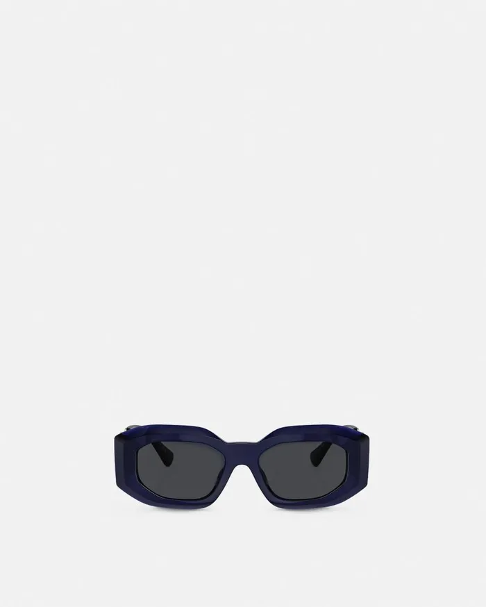 Versace Sunglasses Maxi Medusa Biggie Sunglasses Blue 8211 WomenMen Versace Sunglasses Maxi Medusa Biggie Sunglasses Blue 8211 WomenMen