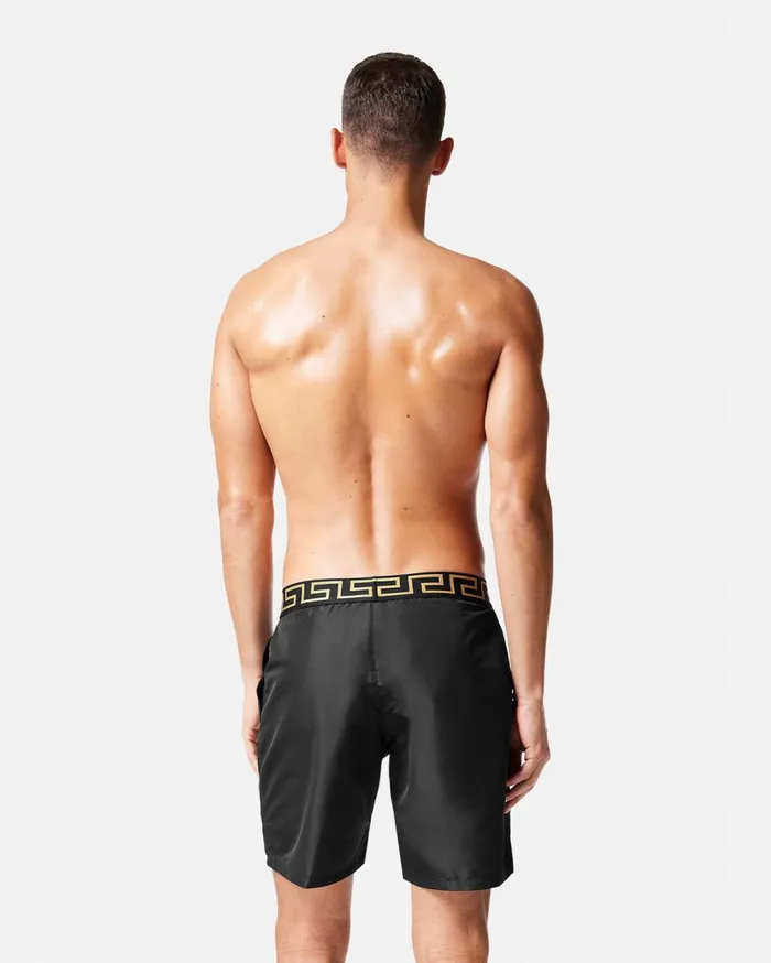 Versace Swimwear Greca Border Boardshorts Black 8211 Men