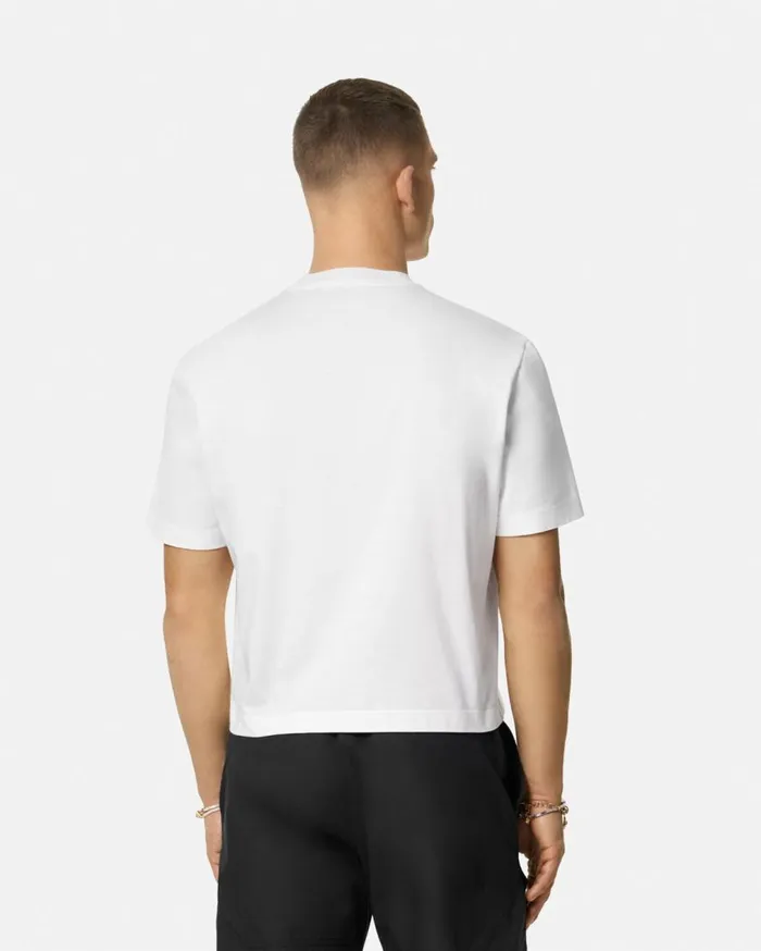 Versace TShirts and Polos Embroidered Medusa Milano TShirt White 8211 Men Versace TShirts and Polos Embroidered Medusa Milano TShirt White 8211 Men