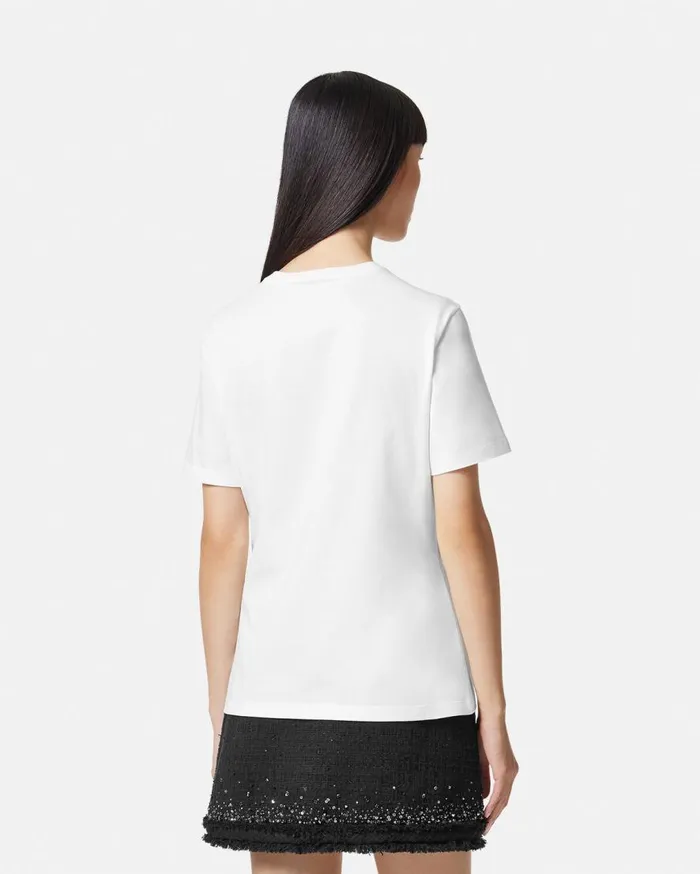 Versace TShirts and Sweatshirts Medusa TShirt Whiteprint 8211 Women Versace TShirts and Sweatshirts Medusa TShirt Whiteprint 8211 Women