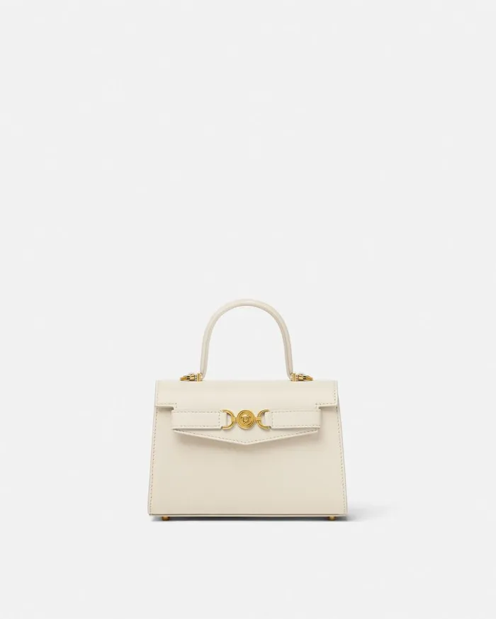 Versace Top Handle Medusa 03995 Small Handbag Beige 8211 Women